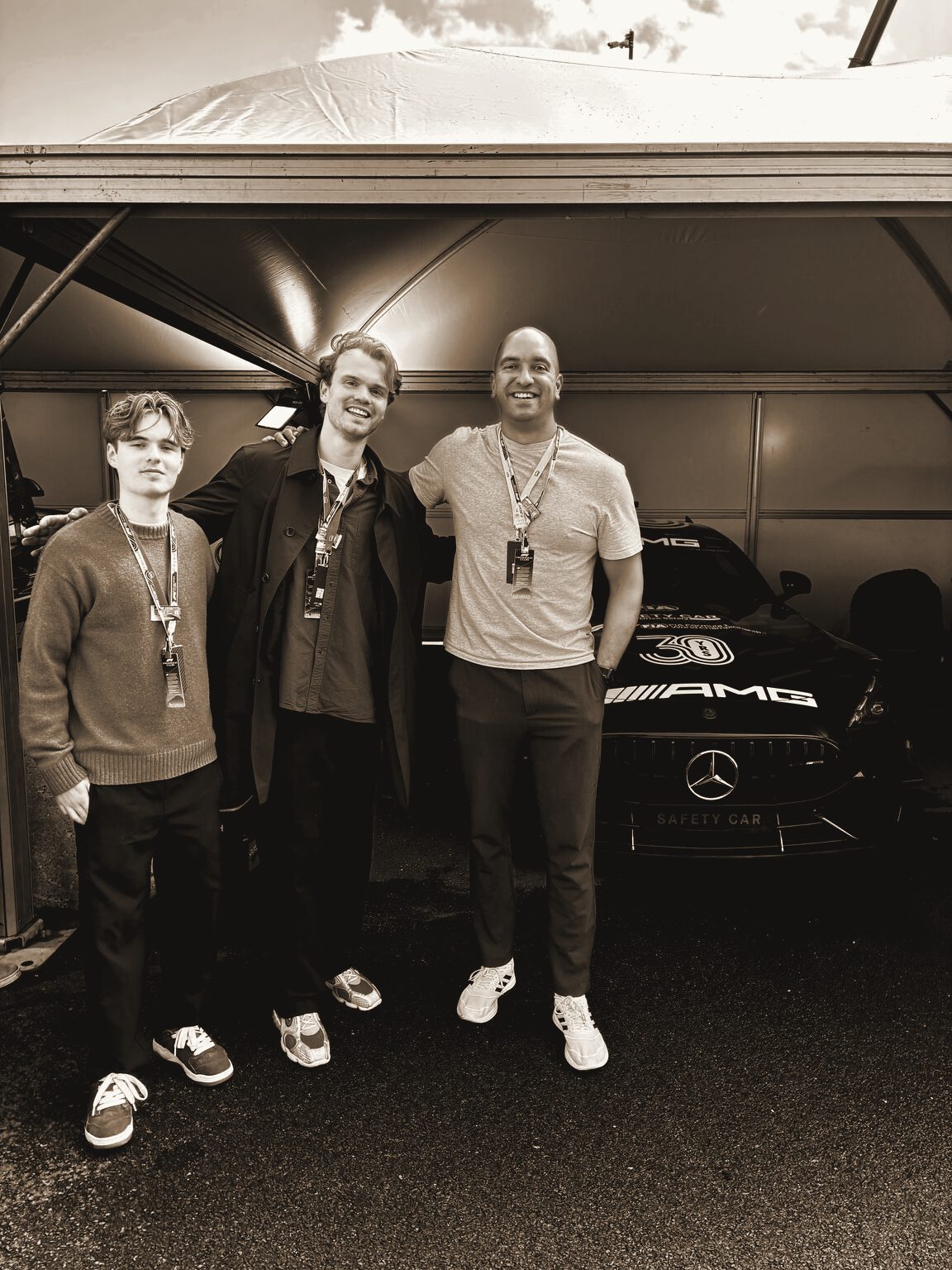 Dutch GP, Zandvoort · paddock with founders